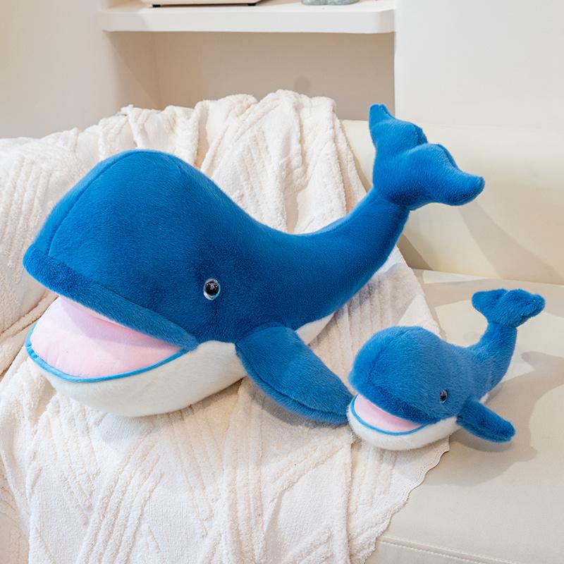 28/55cm Tall Superior Quality Cartoon Marine Ocean Shark Plush Doll Pillow Whale Turtle Seal Shark Animal Stuffed Plush Toy Home Decor