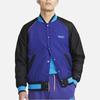 Nike Raglan Sleeve Baseball Jacket Men Jackets Blue DQ6148-455
