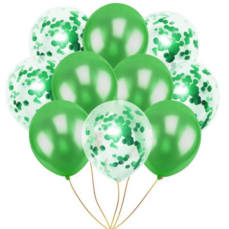10pcs Confetti Happy Birthday Baby Shower Decoration Party Balloons Supplies