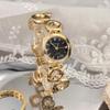 Irregular Bracelet Watch Niche High-end Sense Light Luxury Square Round European and American Women's Quartz Watch