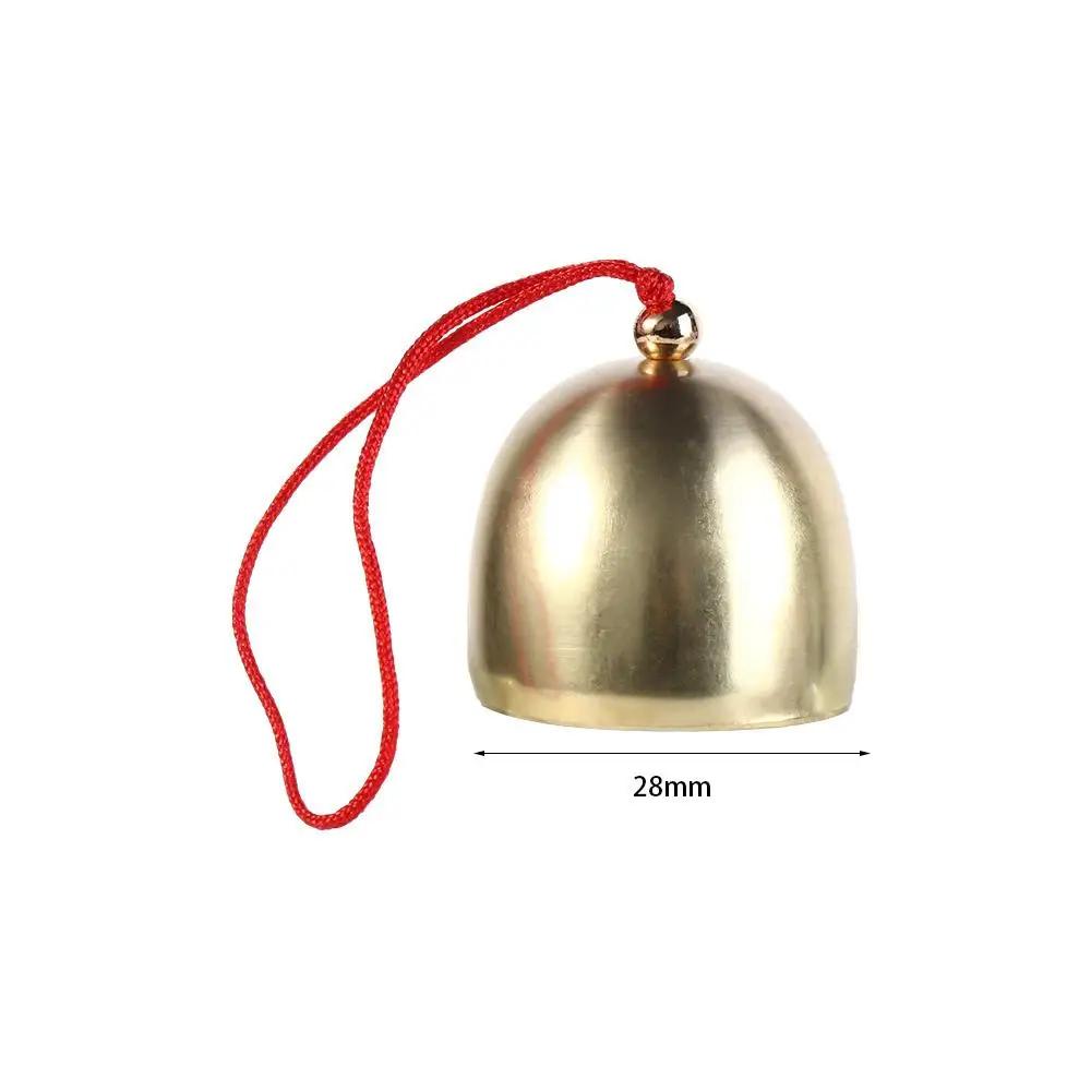 Clear Sound Brass Bells Bell Crafts Loud Thickened Christmas Door Bell Mini Metal Wind Chime Christmas Tree