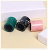 15mm Resin Perfume Bottle Cap, Hand-Polished Sphere & Cylinder Shape, Crimp Neck Spray Lid for Refillable Atomizer