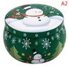 Christmas Candle Jar Christmas Scented Candle Tin Jar Wax Plant Candle Gift Box