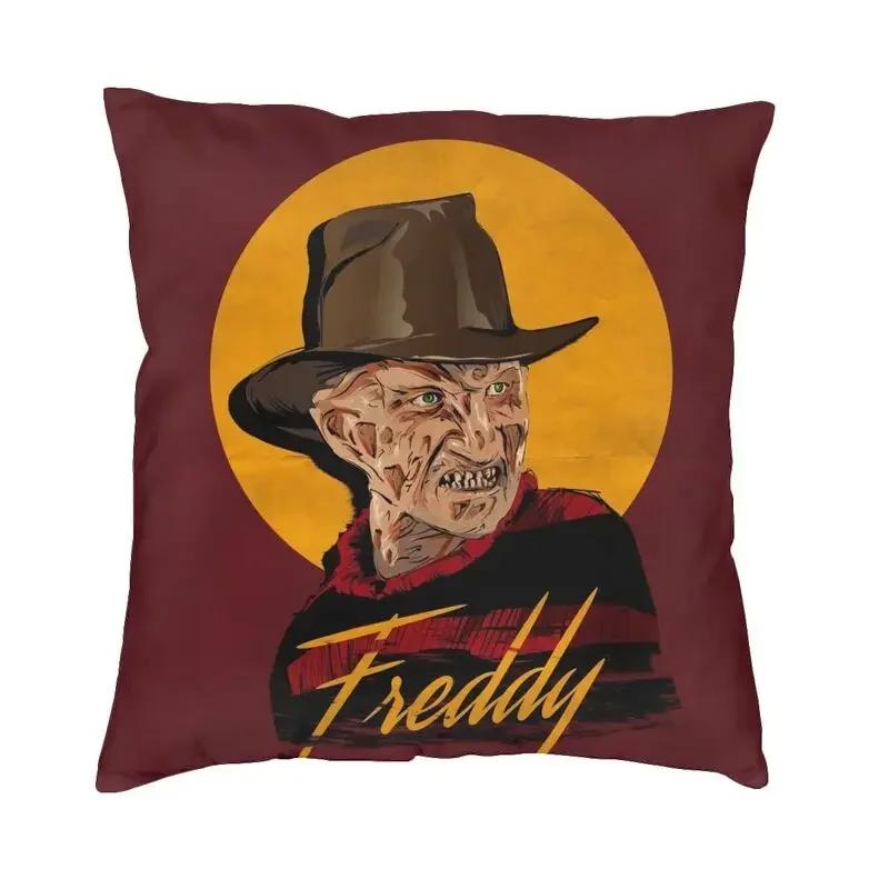 Horror Movie Character Killer Throw Pillow Cover Home Decor 3D Print Halloween Film Cushion Covers For Sofa Bedding Pillowcase