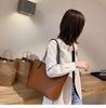 Women's 2025 Soft PU Large Capacity Crossbody Tote Shoulder Handbag - European & American Fashion