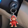 Keychain Punch Monkey His Tiny Plush Buddy Keychain Backpack Purse Car Bag Key Chain Pendant Accessories