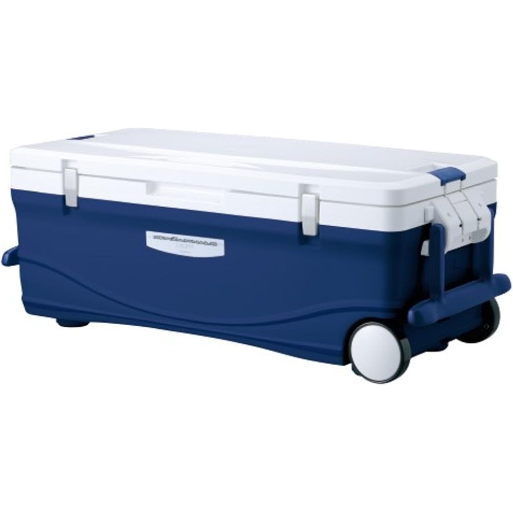 Shimano Spesa Whale Light Cooler Box 45L with Wheels Deep Navy Fishing