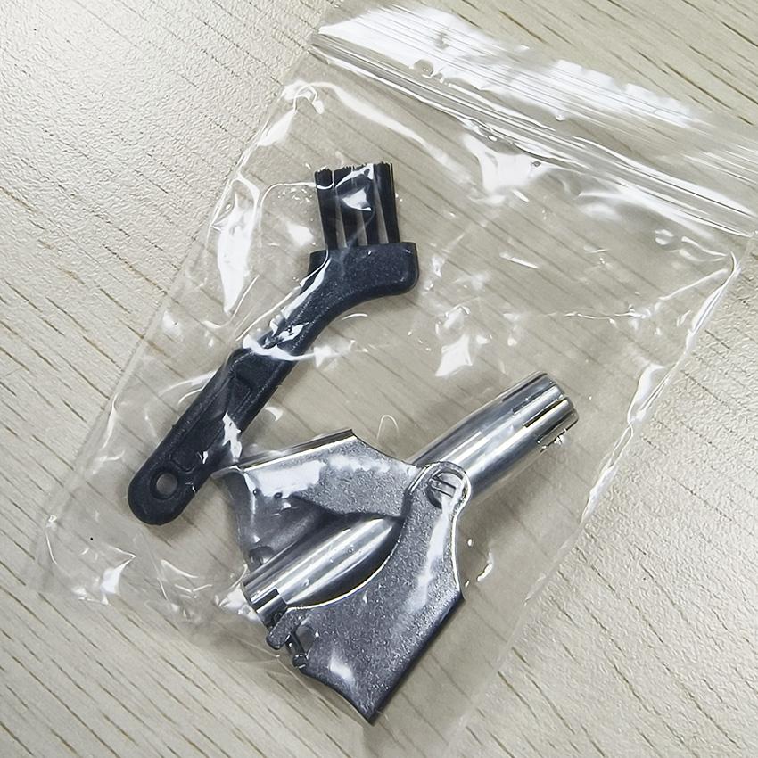 Nasenhaartrimmer für Männer, Edelstahl-Trimmer für die Nase, Vibrissa-Rasierer, Rasierer, waschbar, tragbar, Nasen-/Ohrhaartrimmer