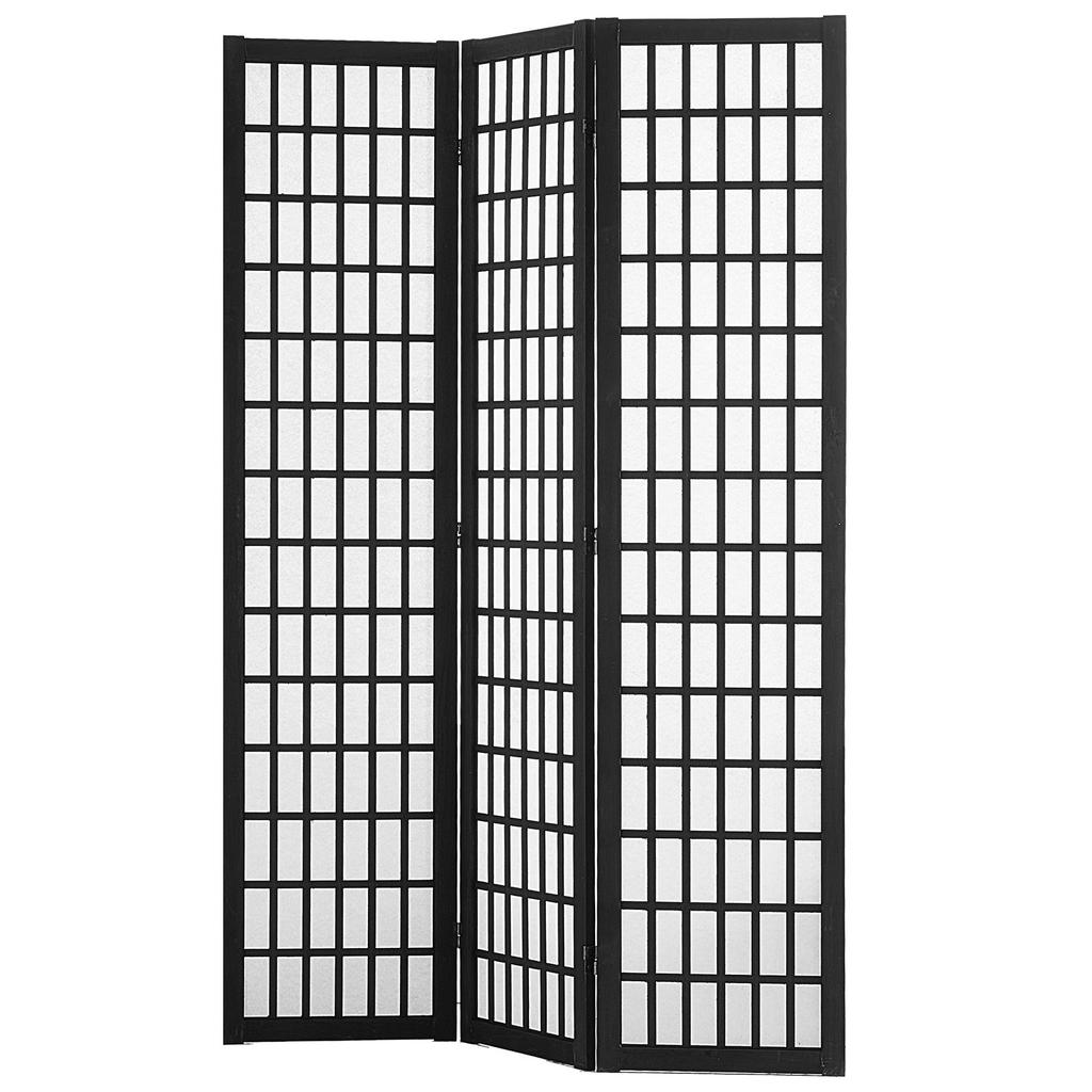 VEVOR Room Divider, 3 Panel Japanese Room Divider, Wood Folding Privacy Screen Indoor, Japanese Partition Dividers Portable Decoration Screens