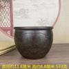 "Hundred Blessings" Rice Jar, Auspicious and Prosperous Solid Brass Home Living Room Tabletop Ornament Decorative Craft Co