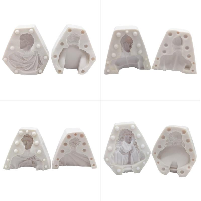 Portrait Silicone Mold Scented Candle Plaster Mold DIY Handmade Candle Mold