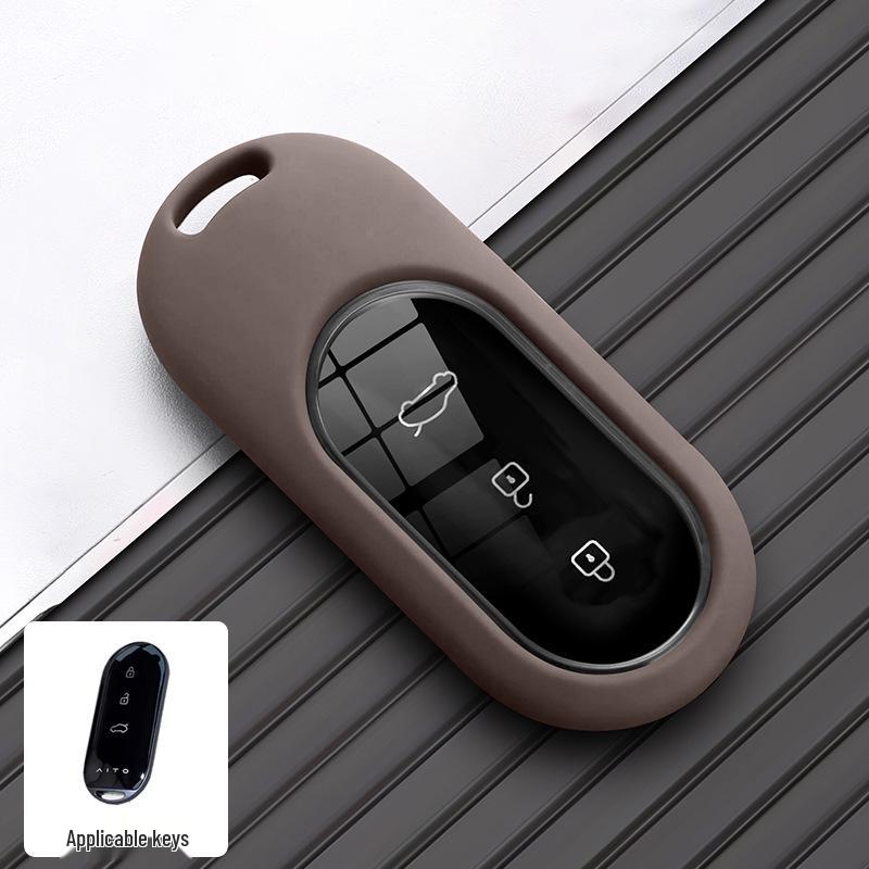 AITO M7/M8/M9/M5 2025-26 Car Key Shell Buckle - Full Coverage, High-End Design