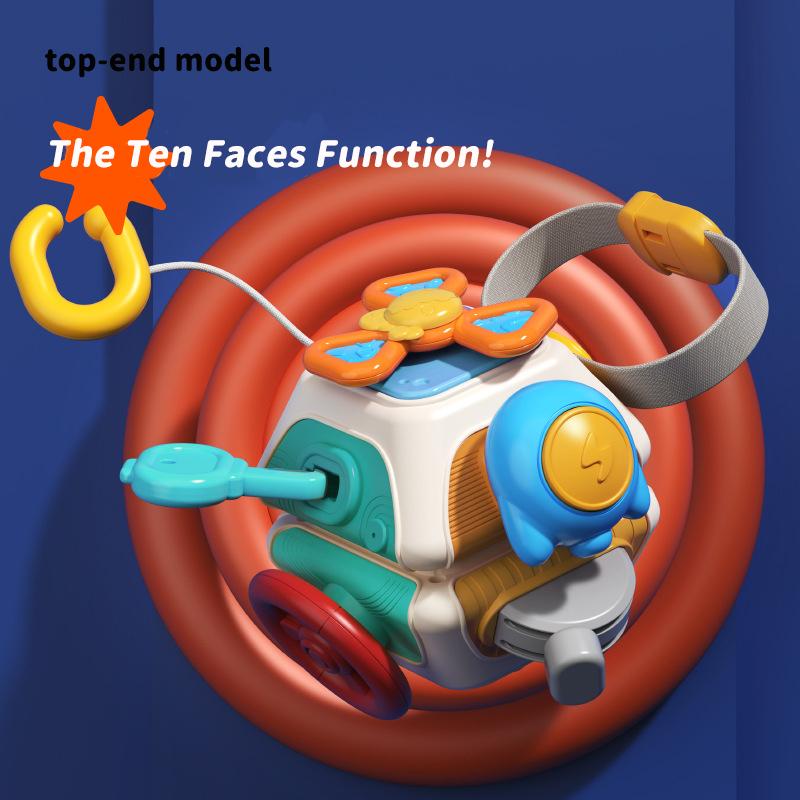 

Монтессори-сенсорные игрушки Детский развивающий куб Детский развивающий куб Мяч-игрушки для путешествий Игрушки для обучения мелкой моторике Игрушки для новорожденных Подарок