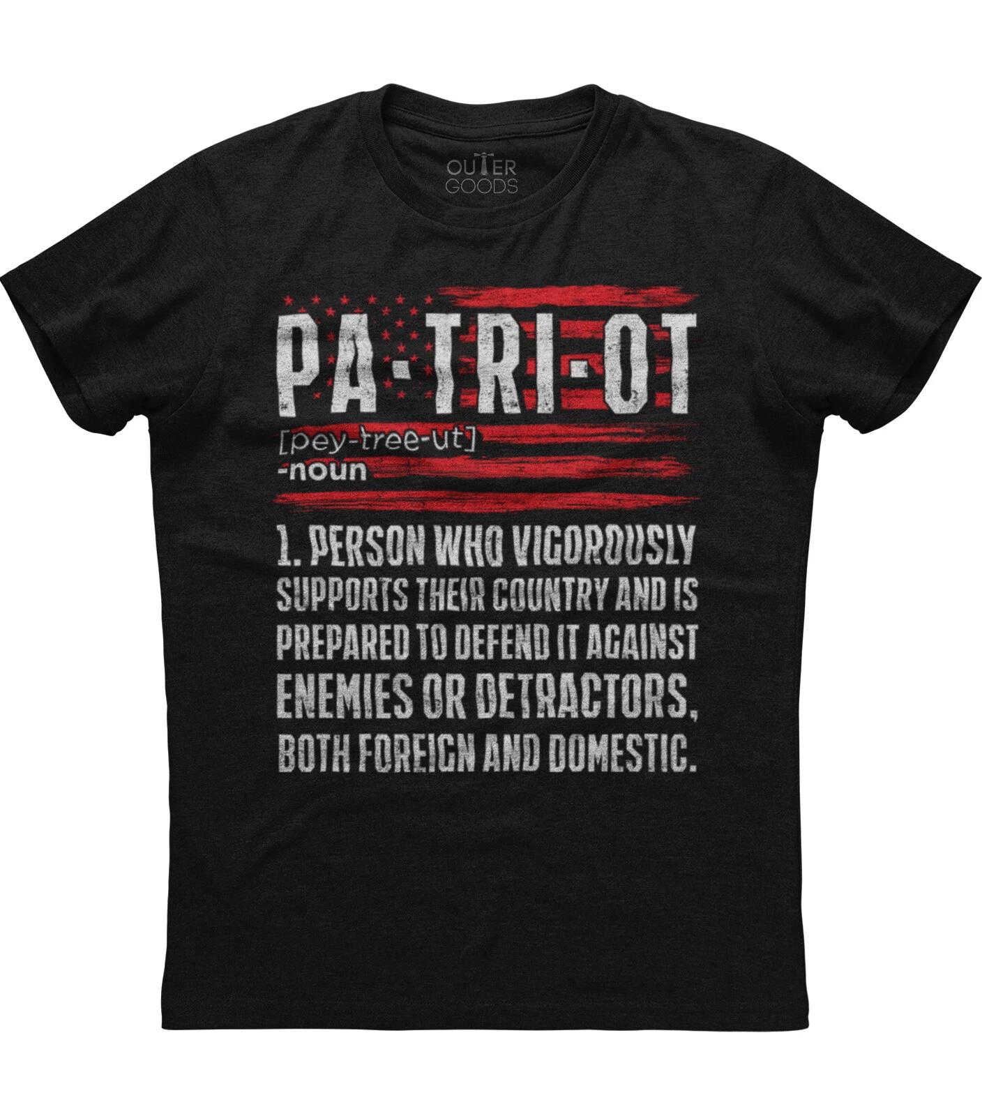 Donald Trump American Flag Patriotic New Mens Shirt Republican 2020 Election Tee S
