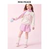 MiniPeace Girls' Casual Crewneck Sweatshirt