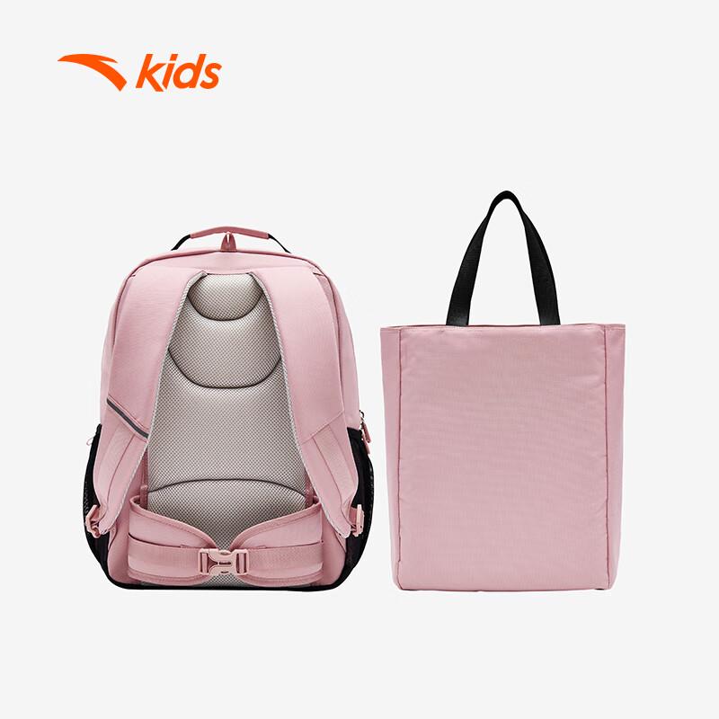 ANTA Kids 2025 Large Capacity Waterproof School Backpack with Supplemental Pouch M