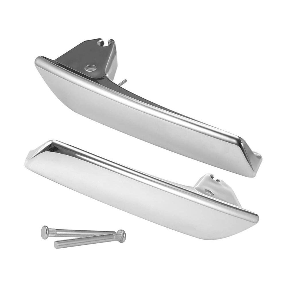4pcs Chrome Inner Door Handles Repair Kit For Chevy GMC Cadillac Escalade 07-14