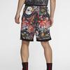 Nike Graffiti Basketball Sports Shorts Men Bottoms Black Red CK1183-018