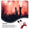 3.5mm Jack Wired Earphone with Microphone Volume Adjustable In-ear Headphone Earbuds Music Listening Headset Dual Coil Dynamic