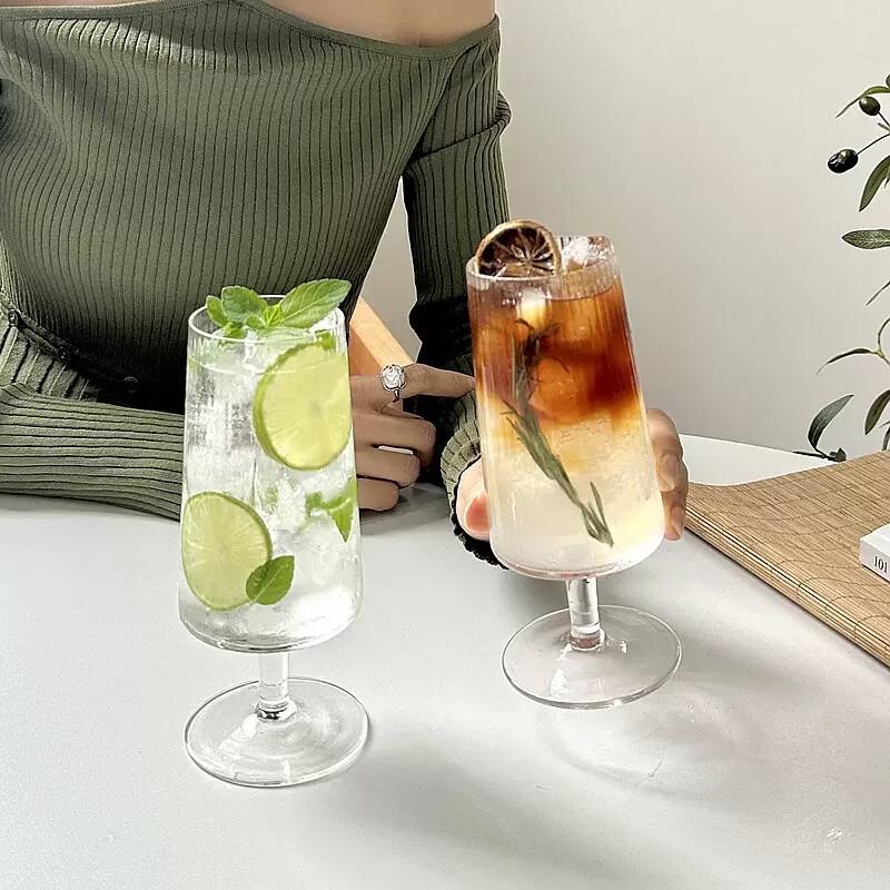 OLOEY Crystal Wine Glasses (Set of 2)