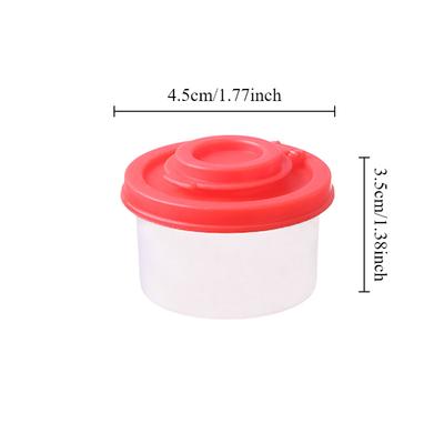 1/4pcs Mini 50ml Kitchen Seasoning Jar Dustproof Insect-proof Salt Pepper Sugar Cocoa Powder Sprinkle Seasoning Tools