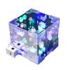 Scientific Experiment Diy Tulip Flower Sea Night Light Stereo Magic Cube Mirror Children Handmade Gift Suit