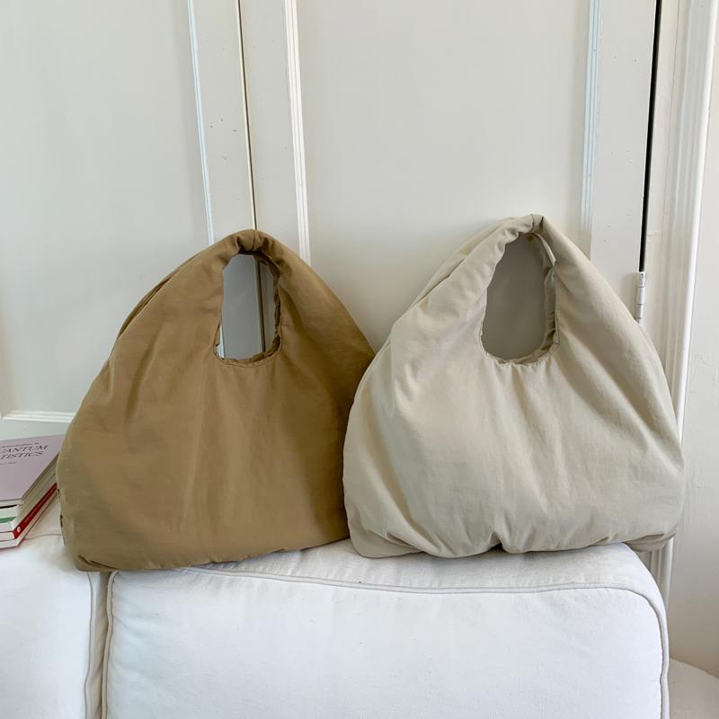 Vintage Small Bag Lightweight Women's Handbag Pleated Shoulder Bag