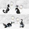 Black Cat Lamp Nordic Creative Living Room Bedroom Clothing Store Decorative Animal Lamp Mini Catlamp Small Night Lamp