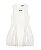 Nigaennikol Mini Ballon Sleeveless Dress_White