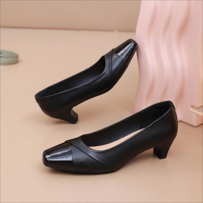 Tacchi Alti Donna Vera Pelle Tacco Basso Scarpe da Donna in Pelle Taglia Piccola Scarpe in Pelle Scarpe da Donna Tacco Piccolo 4cm