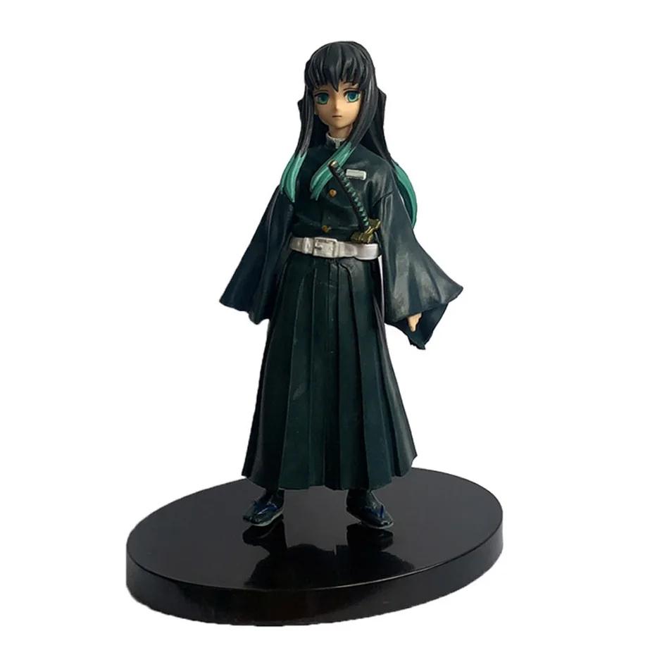 16 Anime Devil Killer Ghostbusters Character Kamado Tanjirou Action Character Agatsuma Zenitsu Nezuko Warrior PVC Model Toys