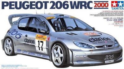 Tamiya Sports Car Series 225 Peugeot 206 WRC2000 Plastic Model 24226 1/24 No.