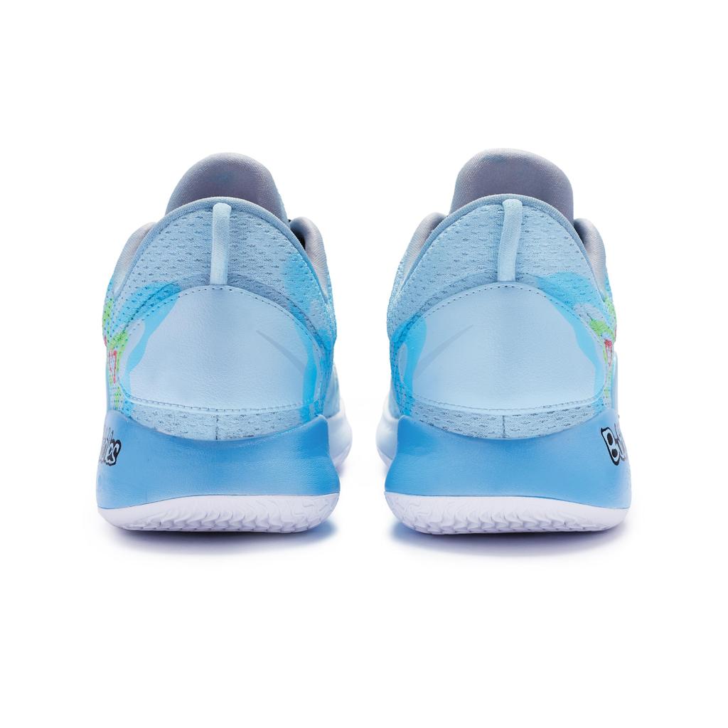 Nike Hyperdunk 10 X Low Cushioning Slip Resistant Abrasion Resistant Low top Basketball Shoes Men's Blue White AR0465-100(Team80-)