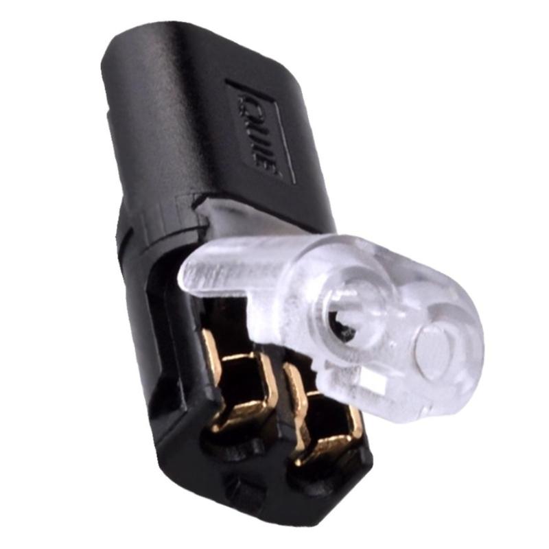 10Pcs 2 Pin 2 Way Wire Terminals No Wire Stripping Required Quick Wire Connectors Led Light Strips Connectors Enduring