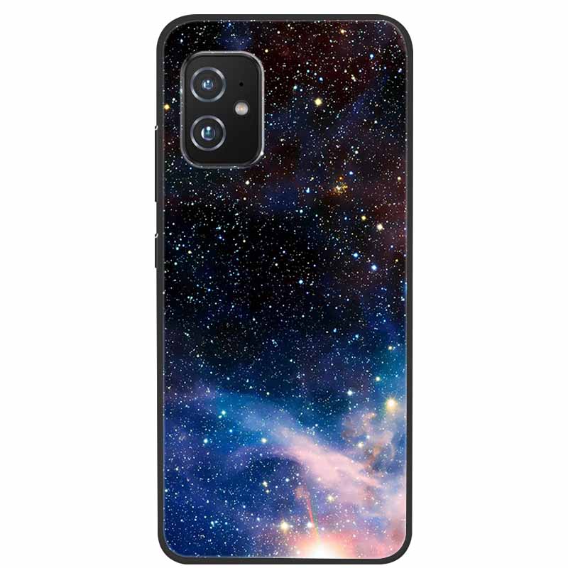 For Asus Zenfone 8 ZS590KS Cases 5.9 " Marble Soft TPU Silicone Phone Covers For Asus Zenfone8 ZS590KS Back Cases Fundas Coques