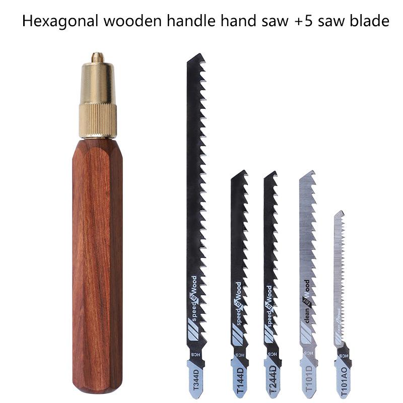 

Mini Hand Saw Set High Carbon Steel Coarse And Fine Tooth Saw Blade With Wooden Handle Replaceable Saw Blades For Cutting Wood