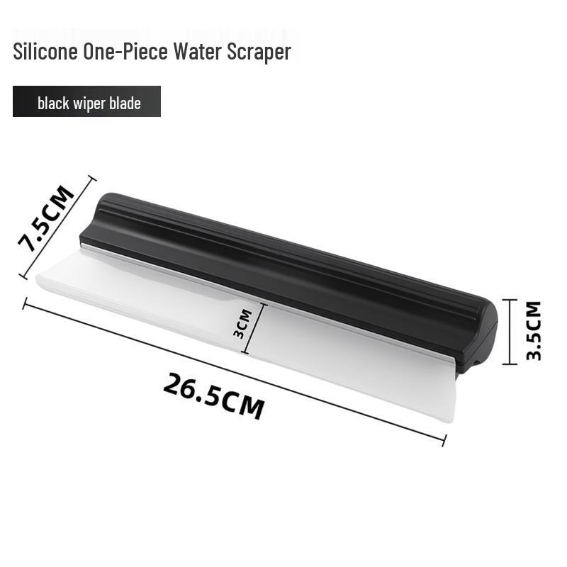 Silicone Car Window Squeegee - Safe for Paint, Effective Car Wash Tool