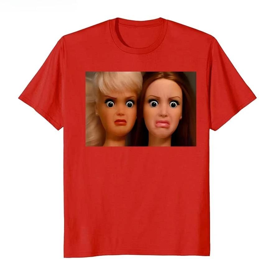 Disgusting Doll Face Tshirt For Unisex T Shirts Short Sleeve Tops 12032