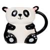 Adorable Panda Shape Cup Premium Ceramic Water Mug for Restaurant Dessert Shop Desktop Decoration Drinkware Gift for Friends