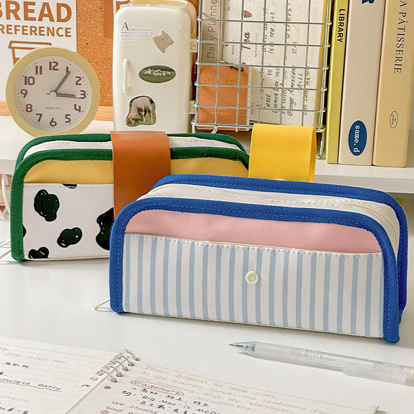 Ретро-цветная сумка-карандаш для ручек — фото 9