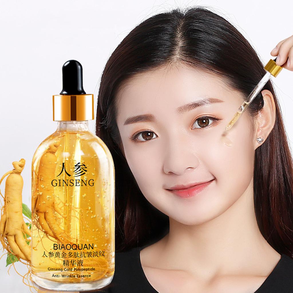 Inseng Polypeptide -Ageing , Ginseng Gold Polypeptide -Wrinkle , Ginseng , For Tightening Sagging Skin Reduce Fine Lines 100ml