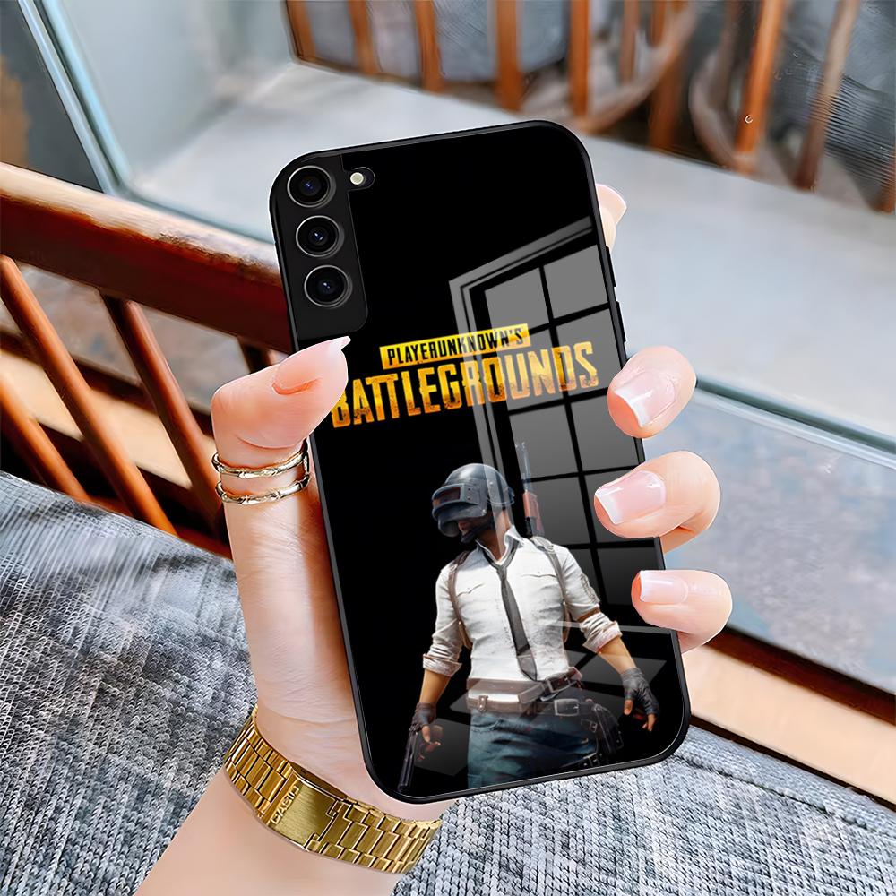 PUBG Winner Chicken Dinner Phone Case For Samsung A25 A13 A33 5G A54 A36 A35 A56 A52 A14 Shockproof Glass Cover