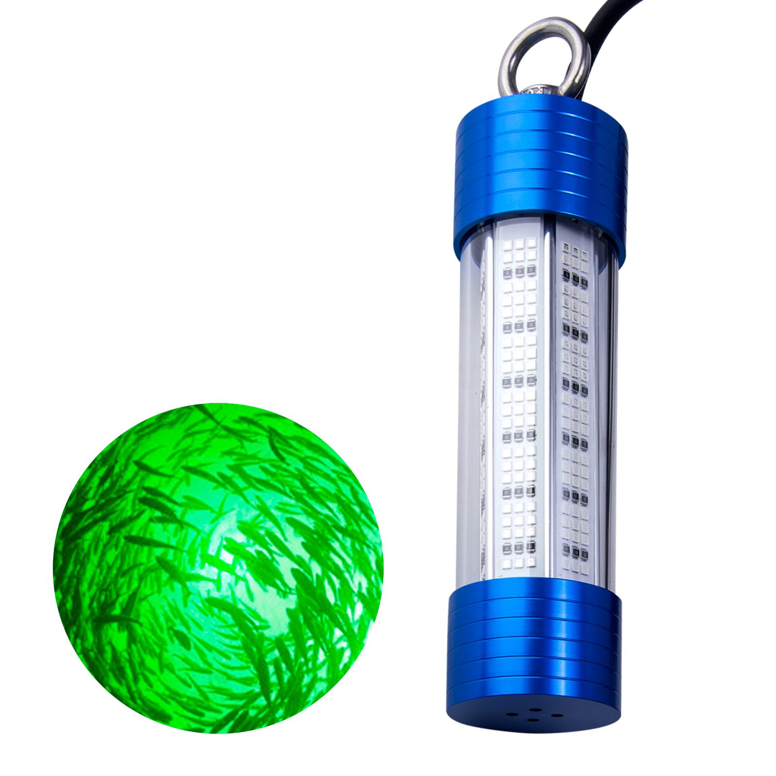 

Светодиодный фонарь для рыбалки 12В 150Вт Водонепроницаемый IP68 15000 люмен Приманки Эхолот Лампа Привлекающая Приманку Погружной Подводный зелёный