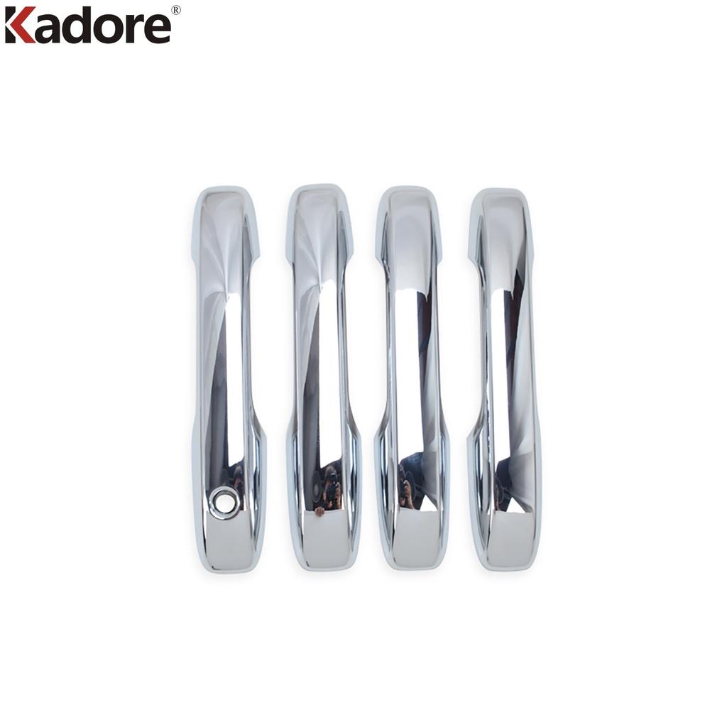 Side Door Handle Cover For Honda JAZZ     Chrome Handles Bowl Trim Exterior Accessories Car