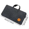 PC Keyboard Case Felt Storage Bag Dustproof Mobile Office Portable Shockproof Versatile