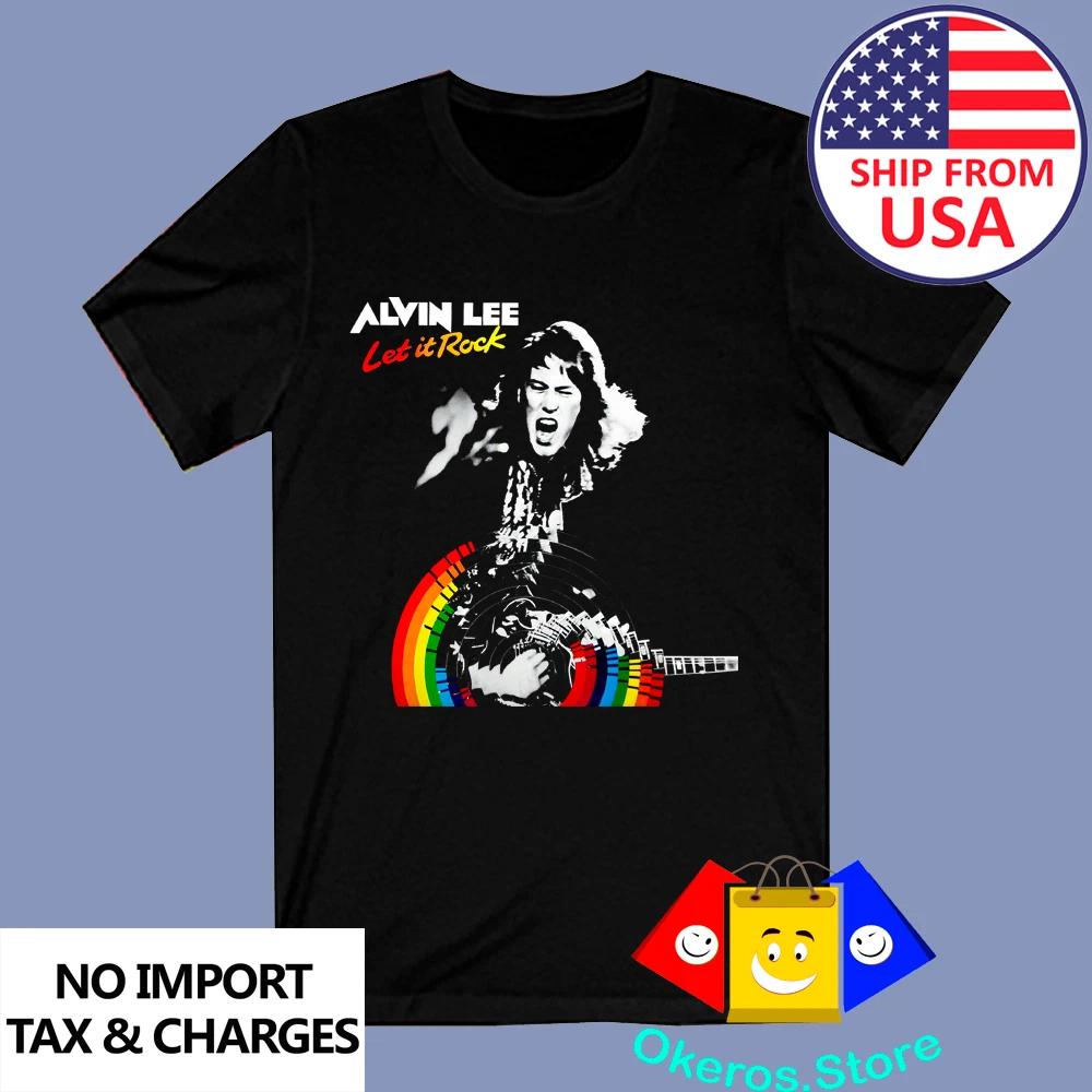 

Alvin Lee Let It Men s Black Size S to 3XL 3XL