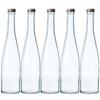 Set of 5 500ml ALS500STD-F Liquor/Wine Bottles (Aluminum Caps)
