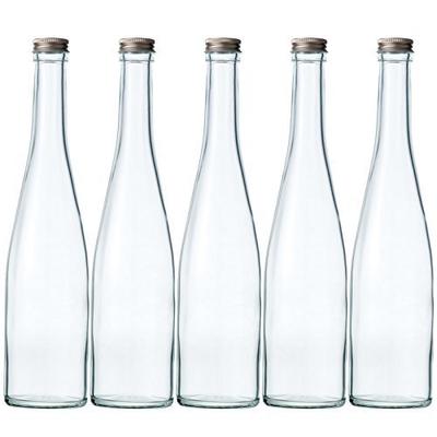 Set of 5 500ml ALS500STD-F Liquor/Wine Bottles (Aluminum Caps)