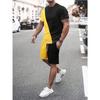 Men's T-shirt And Shorts Set Summer Men's Top Everyday Casual Men's Oversized T-shirt Outdoor Street Fashion Men's Sports Shorts