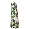 Women's Sleeveless Boho Maxi Dress Spaghetti Summer Tropical Style Beach Vacation